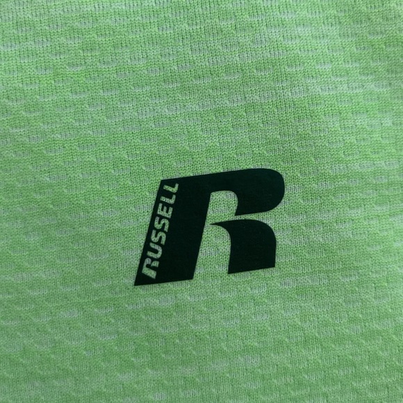 Russell Dri Power 360 shirt sz M (38-40) green - Picture 2 of 8